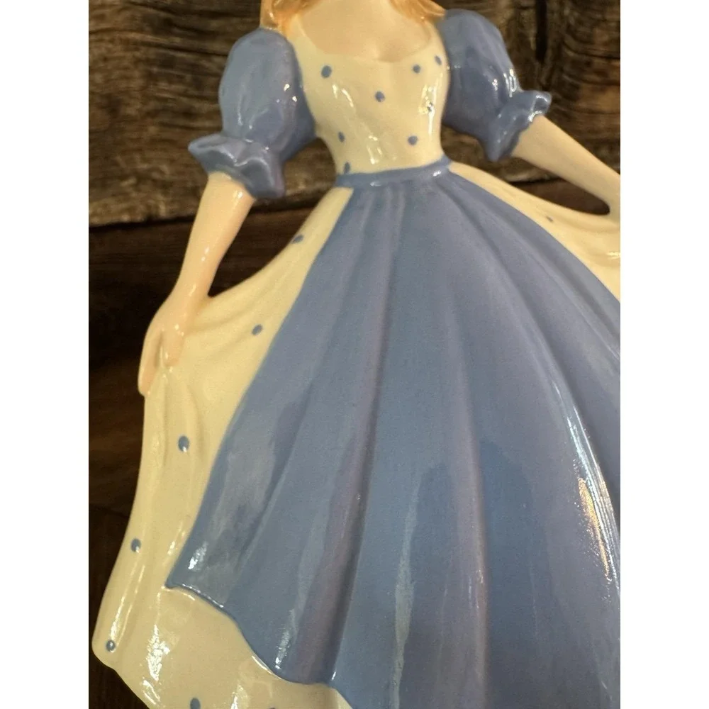Rare Gare Inc 2000 Porcelain Doll Blue Dress Vintage Like Royal Doulton